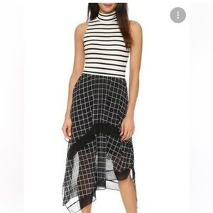 Bailey 44 Stripe/Check Dress